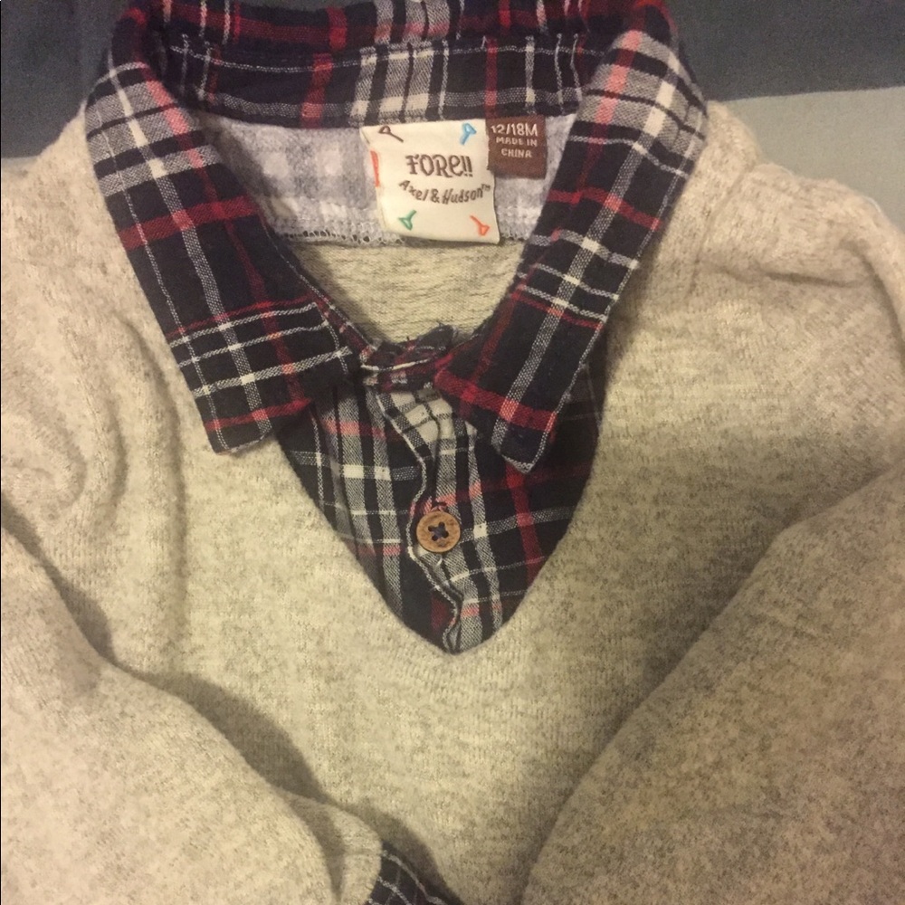 Fore Axel and Hudson Romper